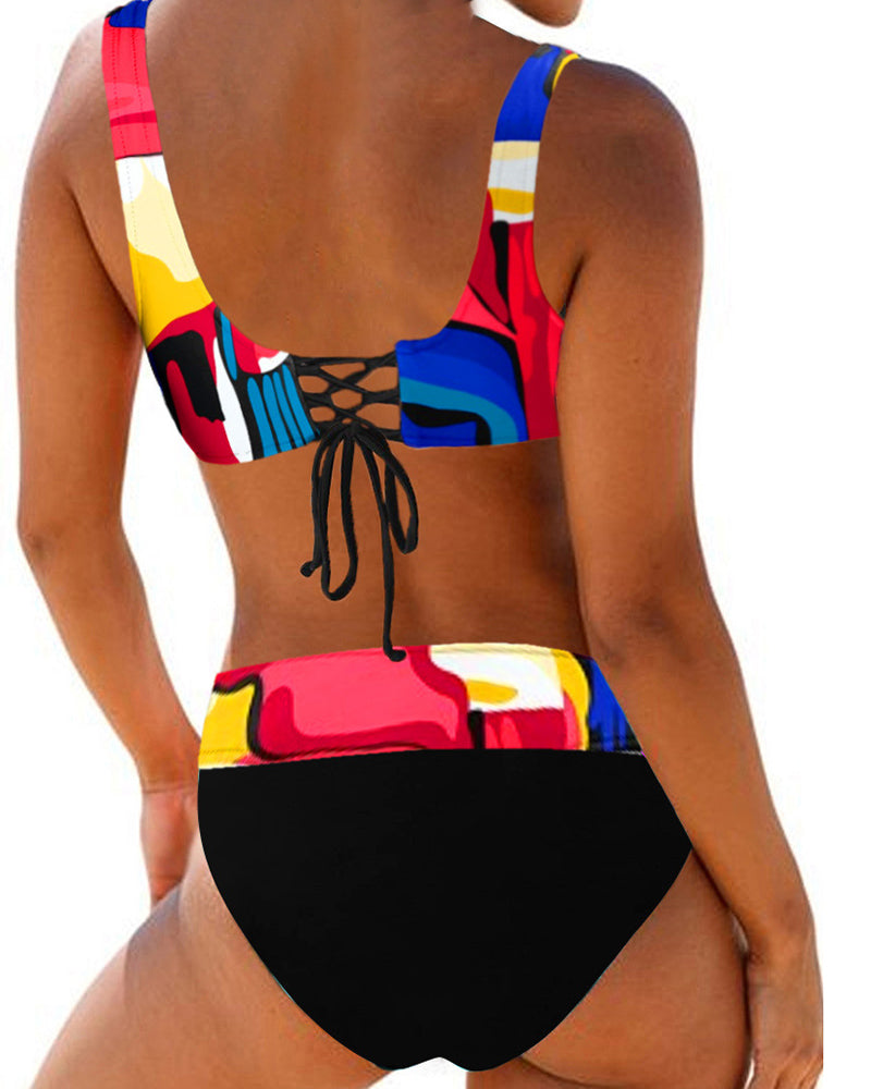 Eva - Bikini Colorat și Vesel