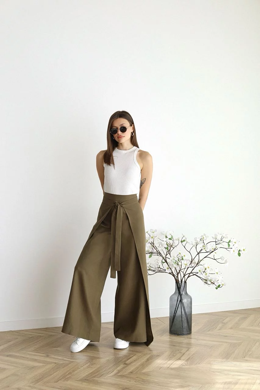 Pantaloni Fluidi pentru Femei | Pantaloni de Primăvară-Vară pentru Femei | Ariane