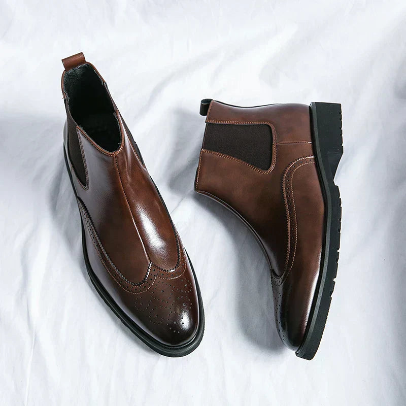 Adriel | Botine Chelsea din piele