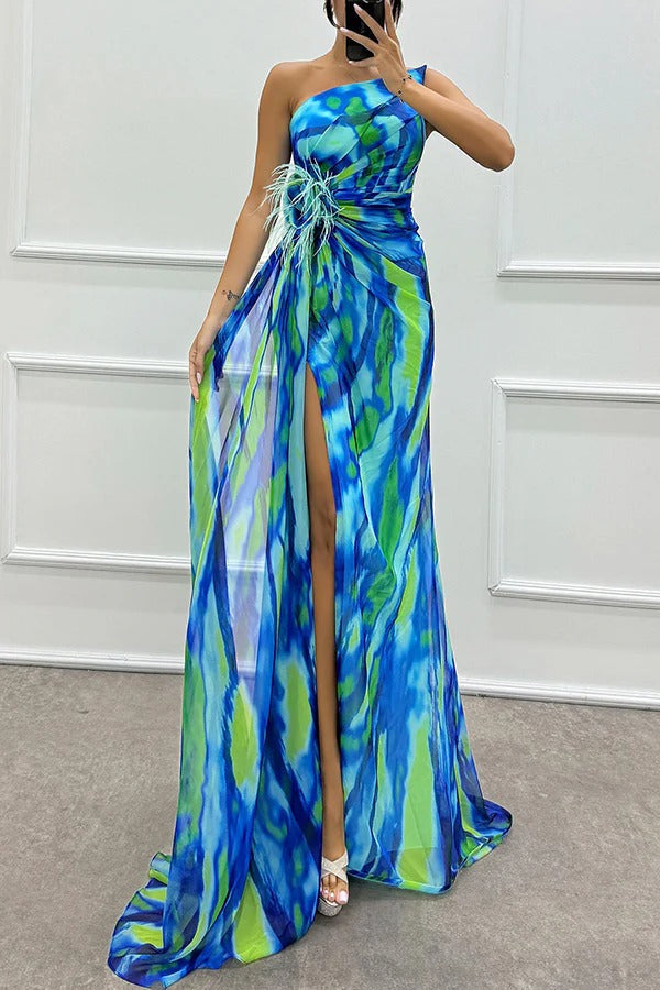 Agnetha | Vestido Maxi Vibrante